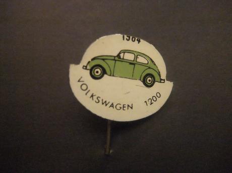 Volkswagen Kever 1200 gezinsauto 1964 groen